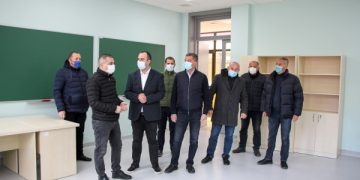 მამუკა საღარეიშვილი კასპში, პროფესიული სასწავლებლისა და ტექნოპარკის მუშაობას გაეცნო