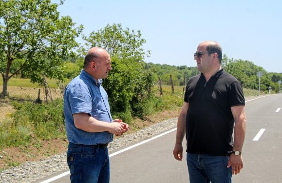დუმაცხოვოსა და ქინძათში გზის რეაბილიტაცია გასრულდა