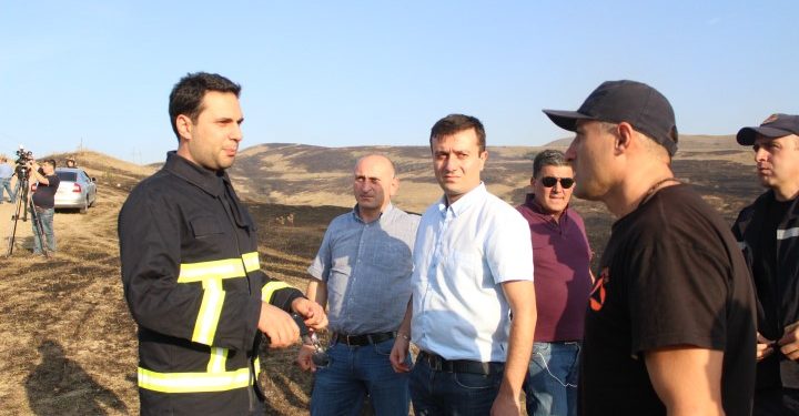 კვერნაქის მთის ფერდობზე ხანძარი ლიკვიდირებულია