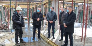 გორში, ანწუხელიძის ქუჩაზე საბავშვო ბაღი შენდება