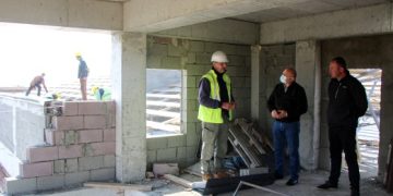 სოფელ მეღვრეკისში ახალი საბავშო ბაღი შენდება