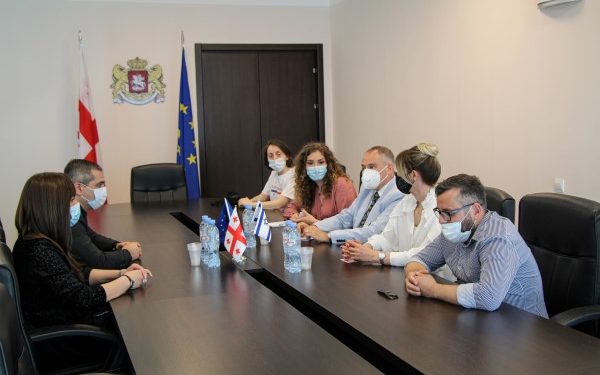 მამუკა საღარეიშვილმა ისრაელის ელჩს უმასპინძლა