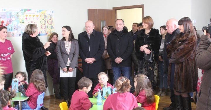 USAID ZRDA პროექტის მხარდაჭერით სოფელ ქვეშის საბავშვო ბაღის ფლიგელს რეაბილიტაცია ჩაუტარდა