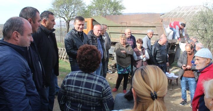ხელისუფლების წამომადგენლები გორის მუნიციპალიტეტის მაცხოვრებლებს შეხვდნენ