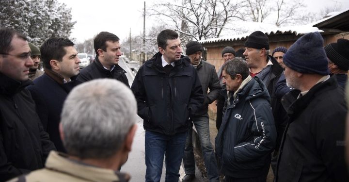 შინაგან საქმეთა მინისტრი შიდა ქართლში იმყოფებოდა და ხურვალეთის მოსახლეობას შეხვდა