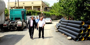 ახალი გზები და ხიდები – კასპში ინფრასტრუქტურული სამუშაოები გრძელდება