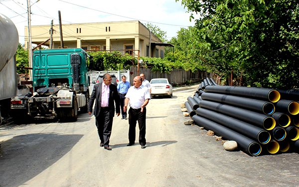ახალი გზები და ხიდები – კასპში ინფრასტრუქტურული სამუშაოები გრძელდება