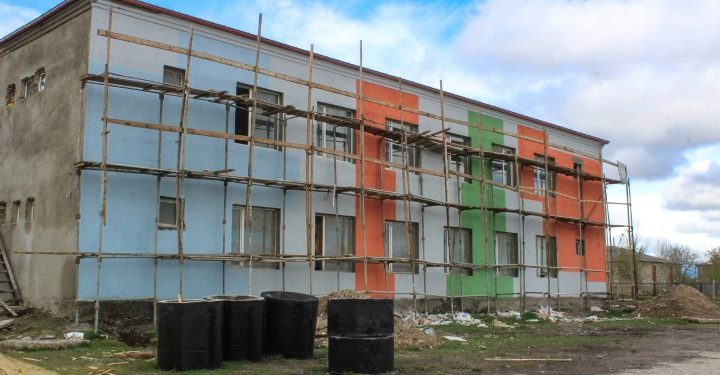 დირბის საბავშვო ბაღს რეაბილიტაცია უტარდება