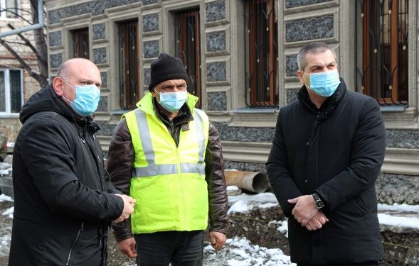 გორში საგზაო ინფრასტრუქტურის მოწყობა მიმდინარეობს