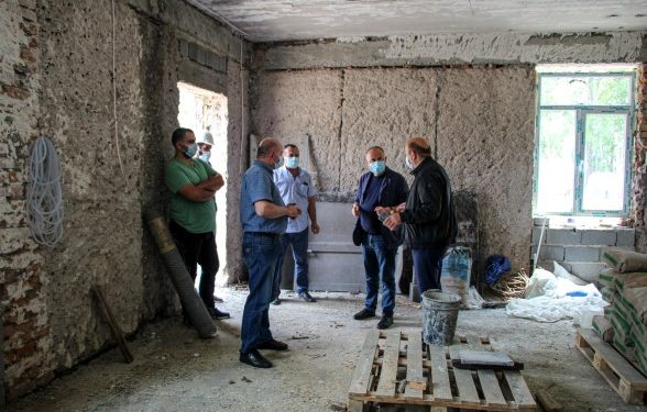 შიდა ქართლის რწმუნებული ხელთუბნის საბავშვო ბაღის სარეაბილიტაციო სამუშაოებს გაეცნო