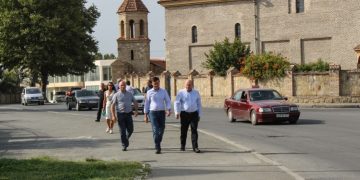 გიორგი ხოჯევანიშვილი ქალაქ გორის ინფრასტრუქტურუილ მდგომარეობას გაეცნო