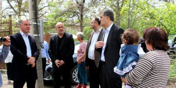 სოზარ სუბარმა და კახა სამხარაძემ დევნილებისთვის დაფინანსებული პროექტები მოინახულეს