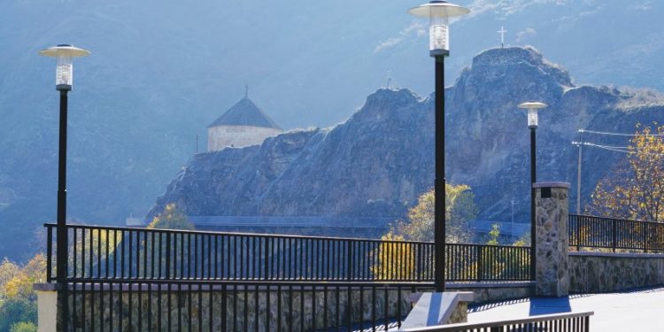 ატენში სიონის ტაძრის მიმდებარეს ტურისტული ინფრასტრუქტურის მოწყობა დასრულდა