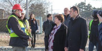 ხაშურში საფეხბურთო სტადიონის მშენებლობა აქტიურ რეჟიმში მიმდინარეობს