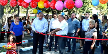 კასპში №1 საბავშვო ბაღი გაიხსნა