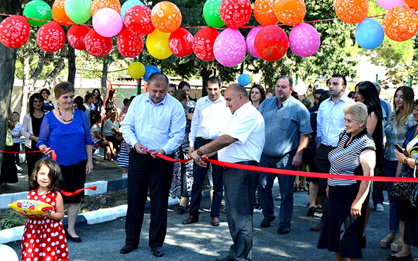 კასპში №1 საბავშვო ბაღი გაიხსნა