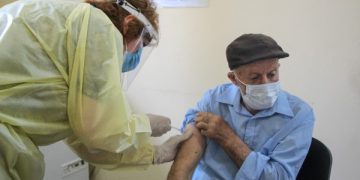 სოფელ ახალქალაქში მოსახლეობის აცრა მიმდინარეობს