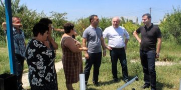 დევნილთა ჩასახლებებში ინფრასტრუქტურული სამუშაოები მიმდინარეობს