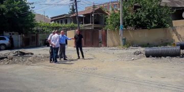 კასპის მუნიციპალიტეტში საგზაო ინფრასტრუქტურის რეაბილიტაცია მიმდინარეობს