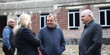 ლევან ხარაბაძე ოკამში ადგილობრივ მოსახლეობას შეხვდა