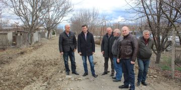 ქარელში საგზაო ინფრასტრუქტურის მოწყობა მიმდინარეობს