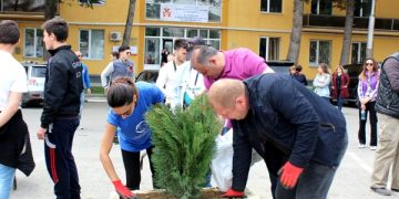 კასპსა და ხაშურში გამწვანების აქციები ჩატარდა