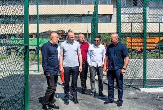 ინფრასტრუქტურის მინისტრმა რეგიონში მიმდინარე პროექტები დაათვალიერა