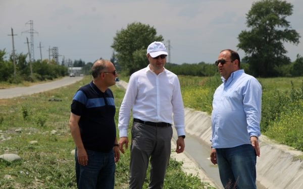 გორის მუნიციპალიტეტში ტირიფონის სარწყავი სისტემის წყალგამანაწილებლის რეაბილიტაცია დასრულდა