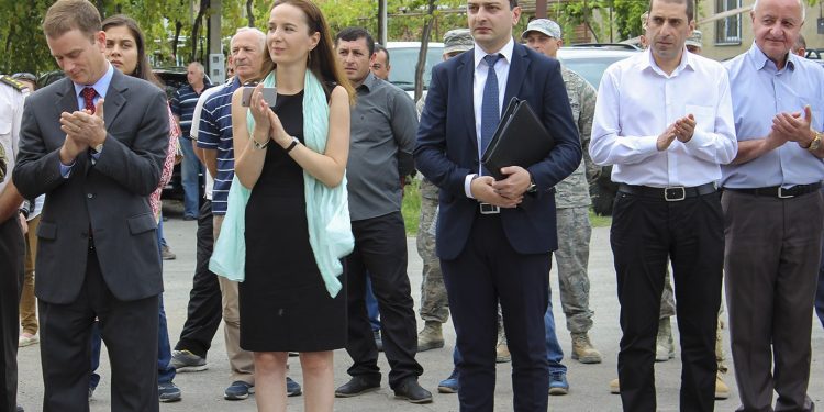 აშშ-ს თავდაცვის დეპარტამენტის დახმარებით გორის 4-ე საჯარო სკოლაში სარემონტო სამუშაოები ჩატარდა