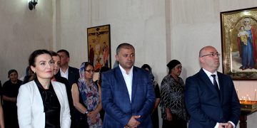 2008 წლის 11 აგვისტოს შინდისში დაღუპულ მებრძოლებს მთავრობის წარმომადგენლებმა პატივი მიაგეს