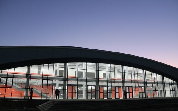 სპორტის სასახლის მშენებლობის მიმდინარეობას მიხეილ გიორგაძე გაეცნო