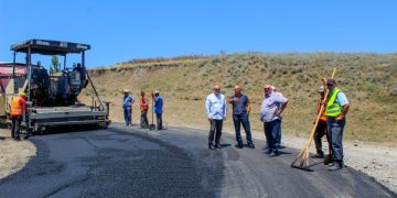 გუბერნატორმა ქარელის მუნიციპალიტეტში მიმდინარე ინფრასტრუქტურული სამუშაოები დაათვალიერა