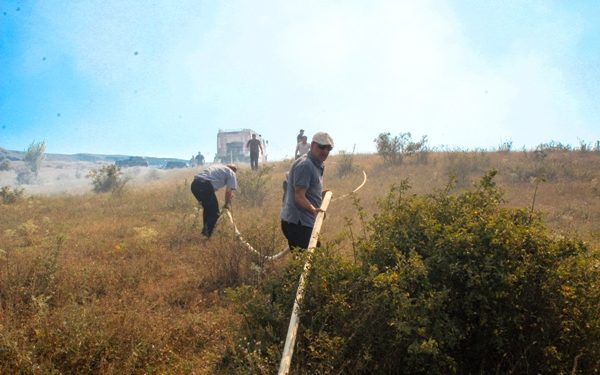 შავშვები–ახალსოფლის მონაკვეთზე ხანძარი ლოკალიზებულია