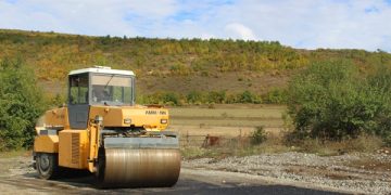 ქარელში, ბრეძა – ჭვრინისის დამაკავშირებელი ახალი გზა კეთდება