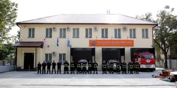 გორში შსს-ს სახანძრო-სამაშველო სამსახურის განახლებული შენობა გაიხსნა