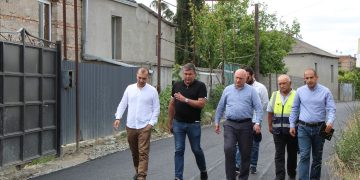 ქარელის მუნიციპალიტეტში ინფრასტრუქტურის მოწყობა გრძელდება
