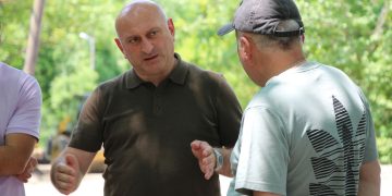 ქარელის მუნიციპალიტეტში ინფრასტრუქტურის მოწყობა გრძელდება