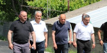 ქარელის მუნიციპალიტეტში ინფრასტრუქტურის მოწყობა გრძელდება