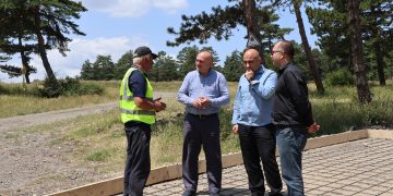 ხაშურში ზემო სერის ტყე-პარკთან მისასვლელი გზის რეაბილიტაცია მიმდინარეობს.