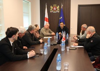 სპორტის განვითარების საკითხებზე რწმუნებულის ადმინისტრაციაში სამუშაო შეხვედრა გაიმართა