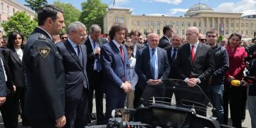 გორში საქართველოს დამოუკიდებლობის დღე საზეიმო ღონისძიებებით აღინიშნა.