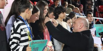 სიმონ გულდედანი  STEAM პროგრამის შემაჯამებელ ღონისძიებას დაესწრო