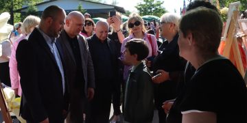 სიმონ გულდედანი  STEAM პროგრამის შემაჯამებელ ღონისძიებას დაესწრო