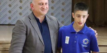 სიმონ გულდედანი  STEAM პროგრამის შემაჯამებელ ღონისძიებას დაესწრო