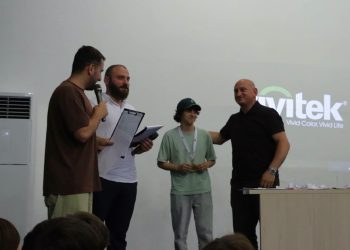 სიმონ გულდედანი  STEAM პროგრამის შემაჯამებელ ღონისძიებას დაესწრო