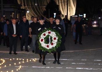 გორში რუსეთ-საქართველოს ომში დაღუპულ გმირთა ხსოვნას პატივი მიაგეს